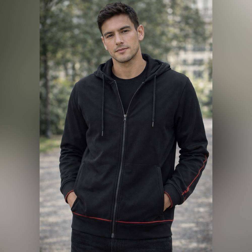 Hugo boss hoodie zipper jacket